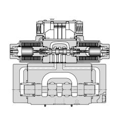 4/2-Wegeventile Serie DSHG-04 Cetop 07 - NG16 Yuken Hydraulics