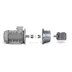 Aluminium Pumpenträger und Stahl Klauenkupplungen PT/RV Hydraulic Master