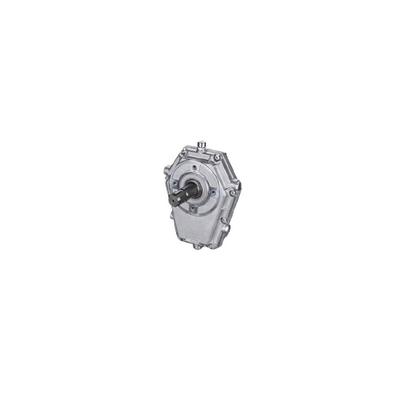 Übersetzungsgetriebe Alu für Pumpen BG2 - BG3 - SAE"A" - SAE"B" mit Zapfwellenstummel 1-3/8" 6 Zähne Oleodinamica Borelli