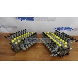 15-Sektionen Proportional Hydraulikventil 350 bar 50 l/min (13 gpm) 24 V Lohr Rolfor Hydraulic Master